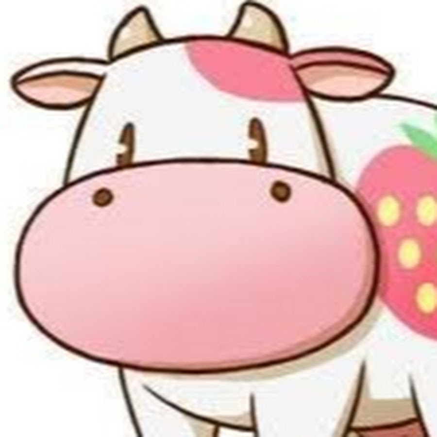 Розовые коровки. Стикеры милые коровы. Кавайная корова. Милые коровки. Наклейки коровки милые.