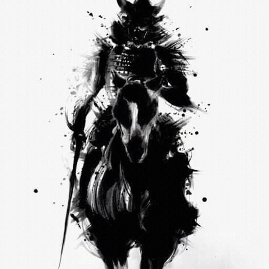 Самурай Ронин в треш польке. Самурай эскиз. Тату Самурай. Татуировки самураев эскизы