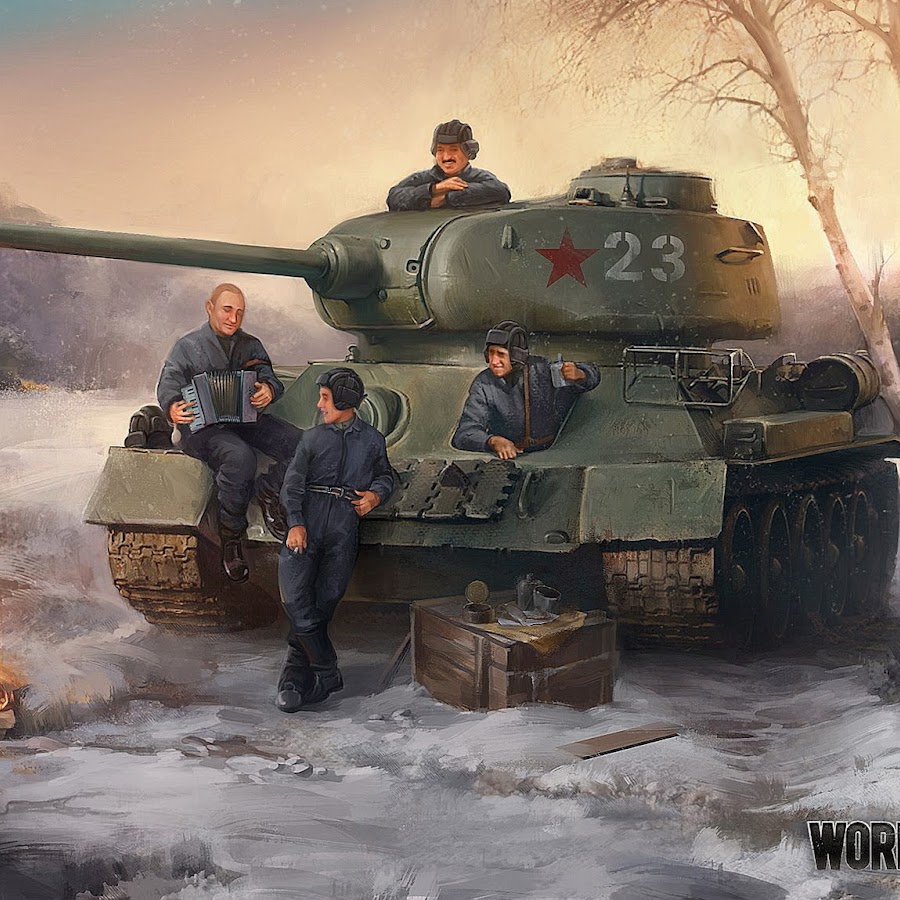 Танк т34-85 в World of Tanks
