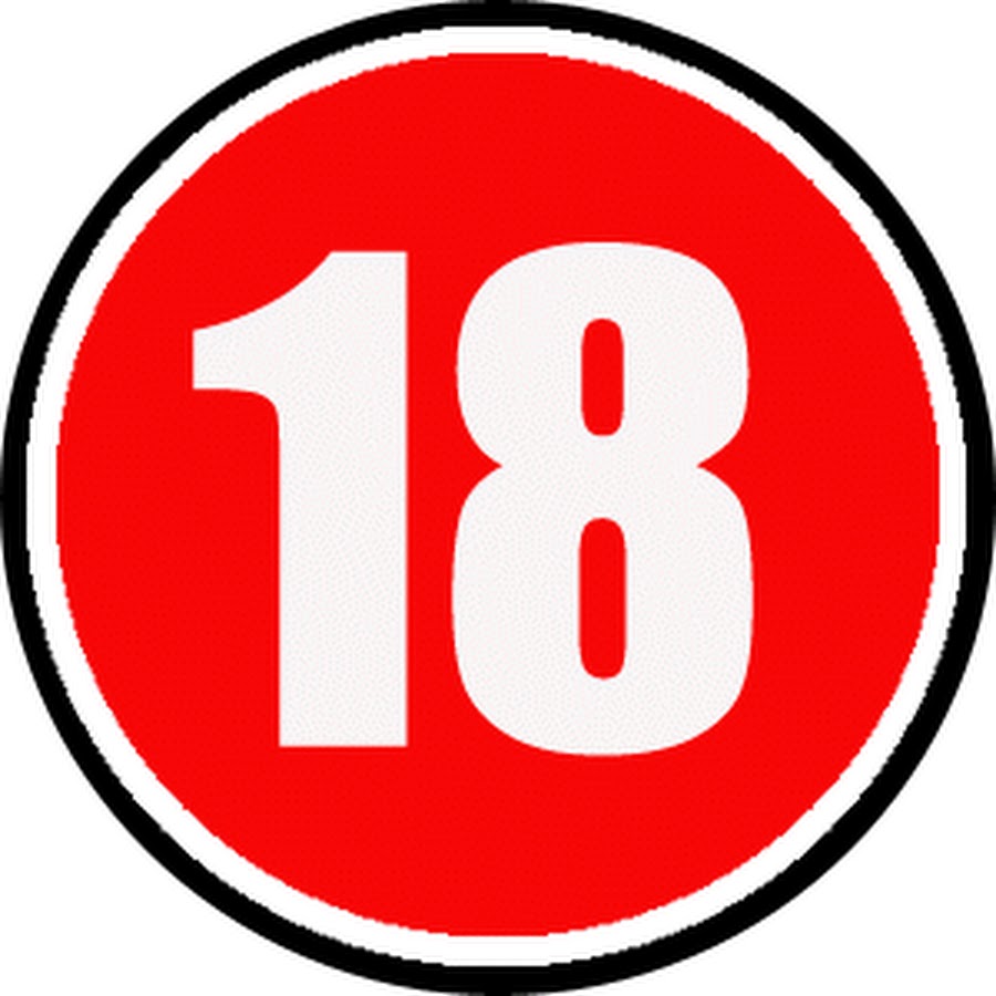 Ярлык 18. 18 Табличка. Знак 18 +. Знак 18 без фона. Знак 18 на прозрачном фоне.