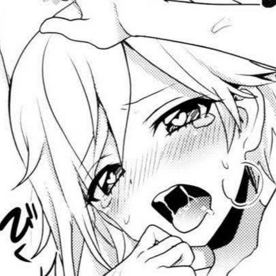 Аниме пошлое лицо рисунок