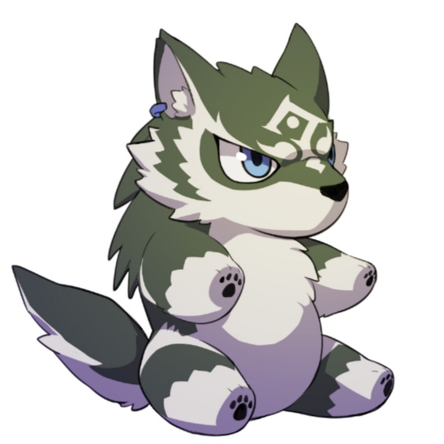 Cervina7. Чиби волк. Чиби Волчонок. Волк Чиби арт