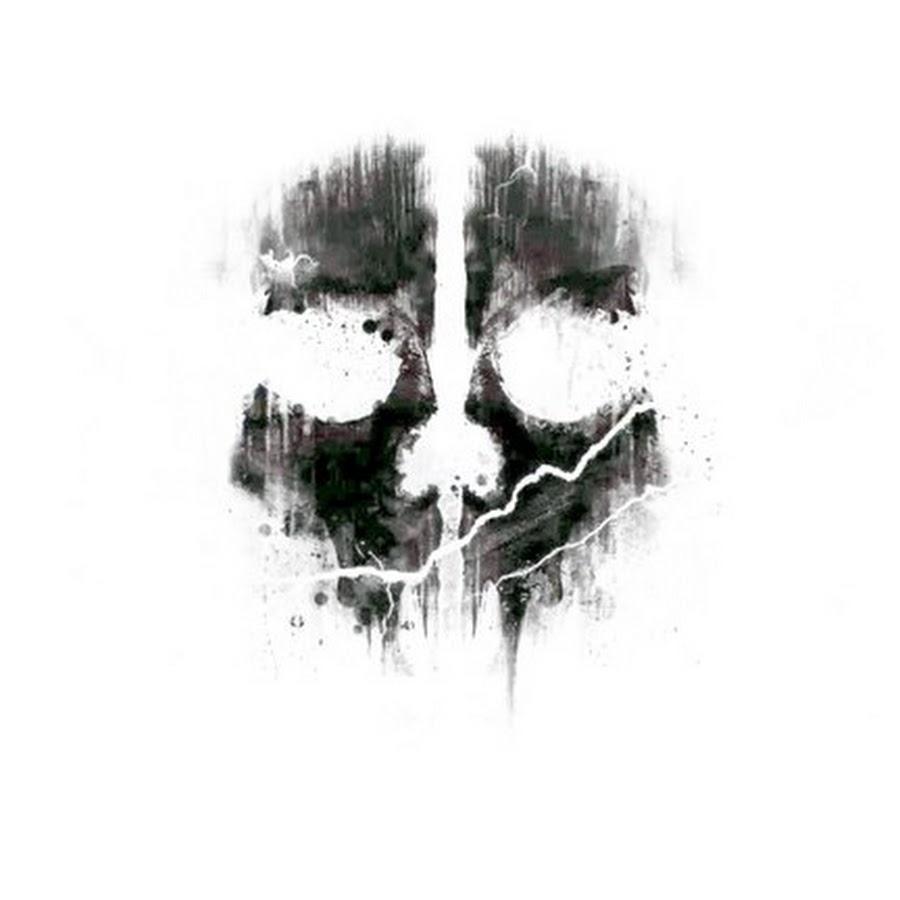Ghost call of duty рисунок