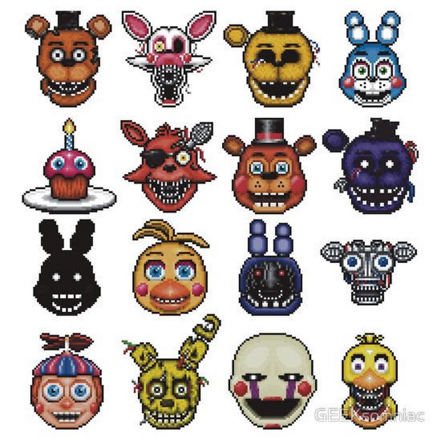 Рисунок ФНАФ игрушка Фредди