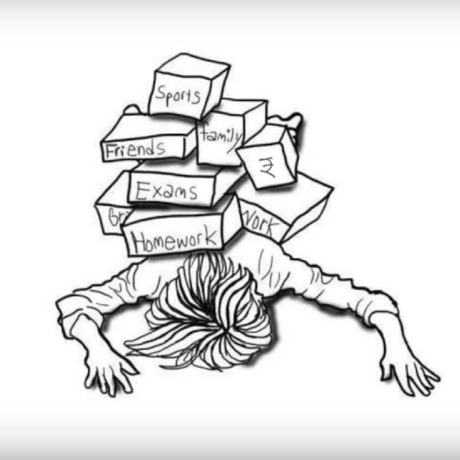 Раздавленный человек рисунок