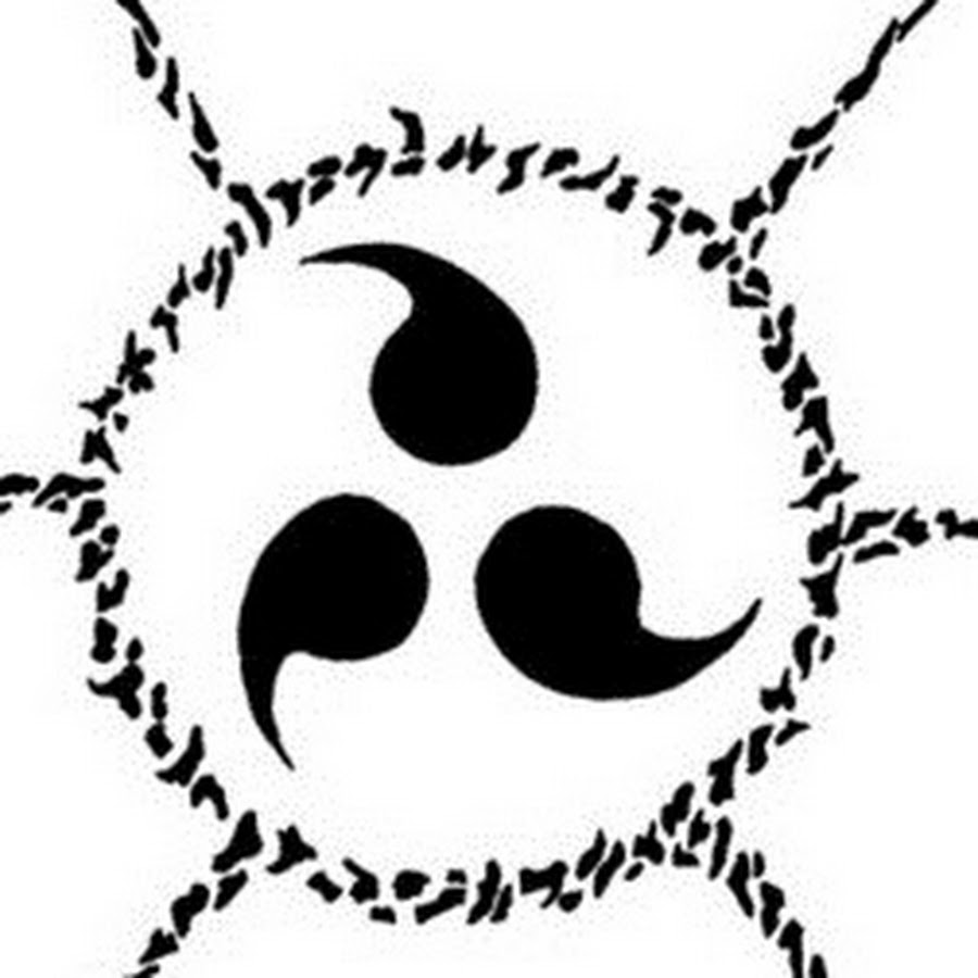 Проклятая печать саске эскиз