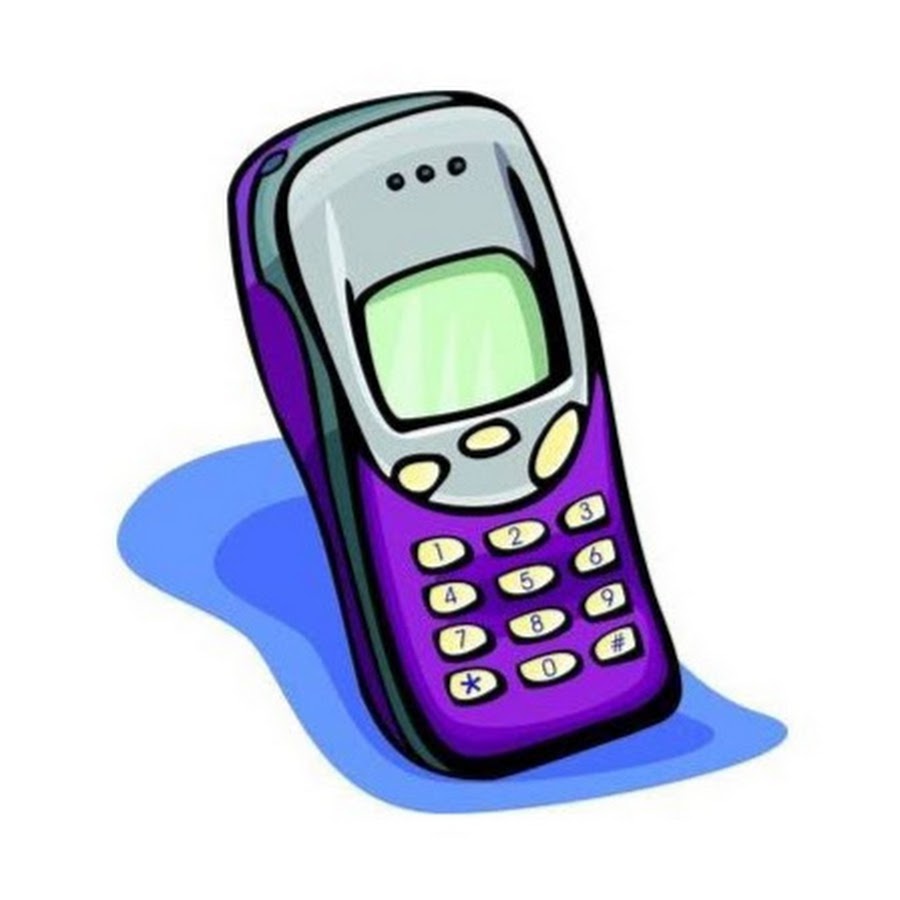 Рисунок мобильный телефон для детей