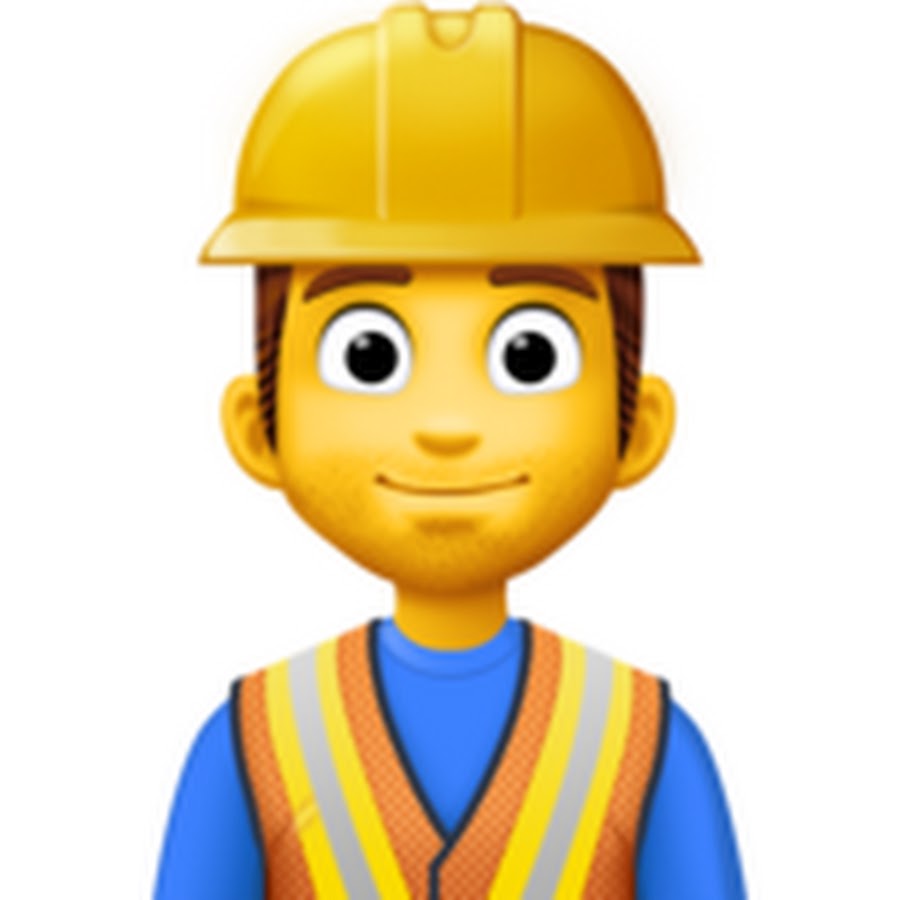 Картинки смайлики строители