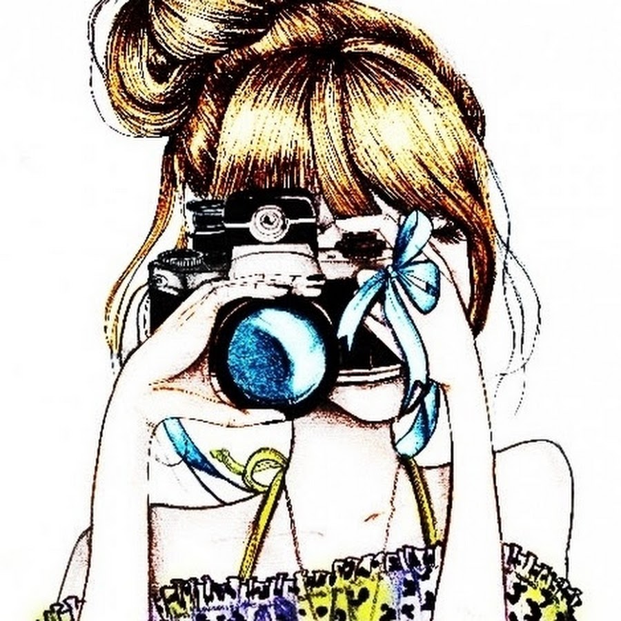 Профессия фотограф рисунок карандашом