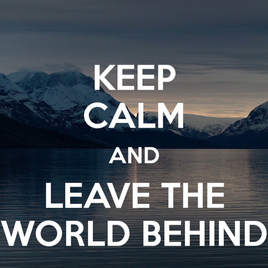 Leave the World behind. DVBBS,Gattuso & Alida leave the World behind.