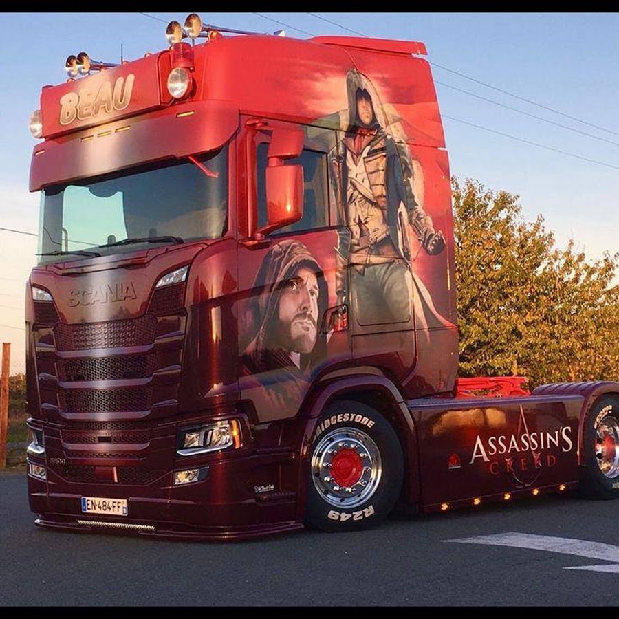 Грузовик Скания s500