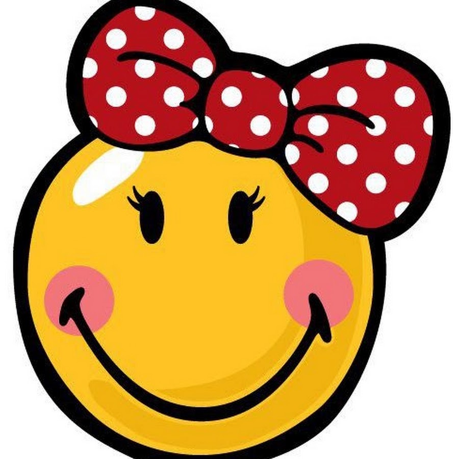 Рисунок смайлик девочка