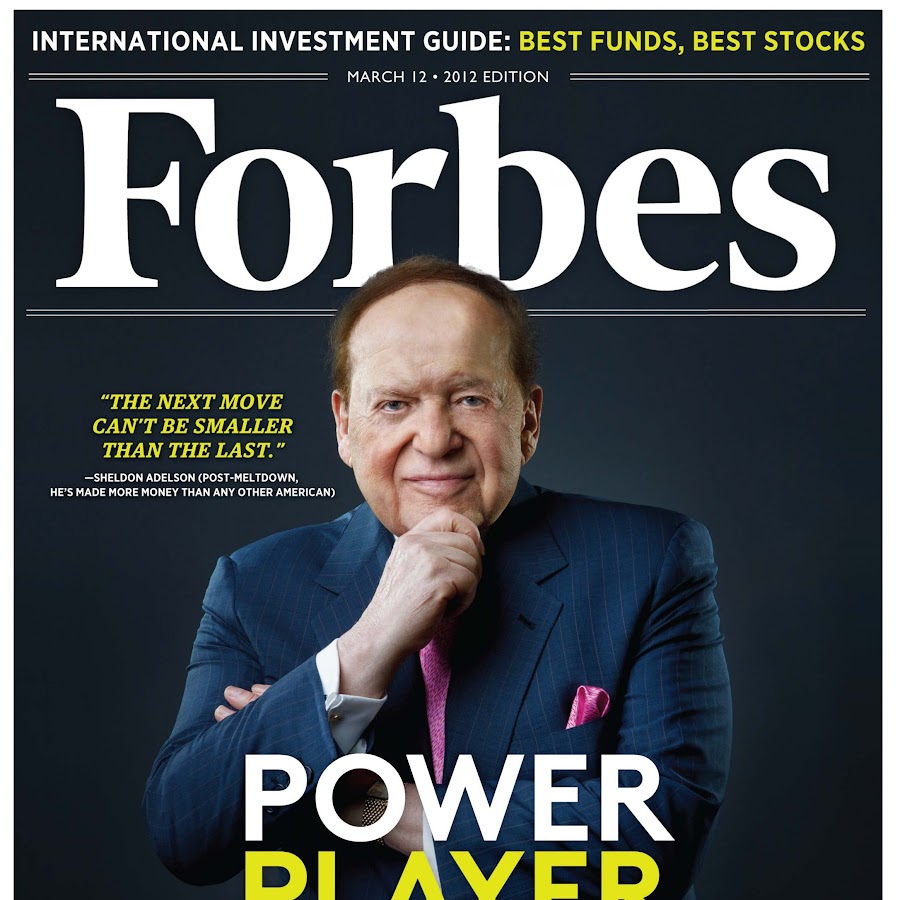 Макет журнала Forbes