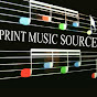 Print Music Source YouTube Profile Photo