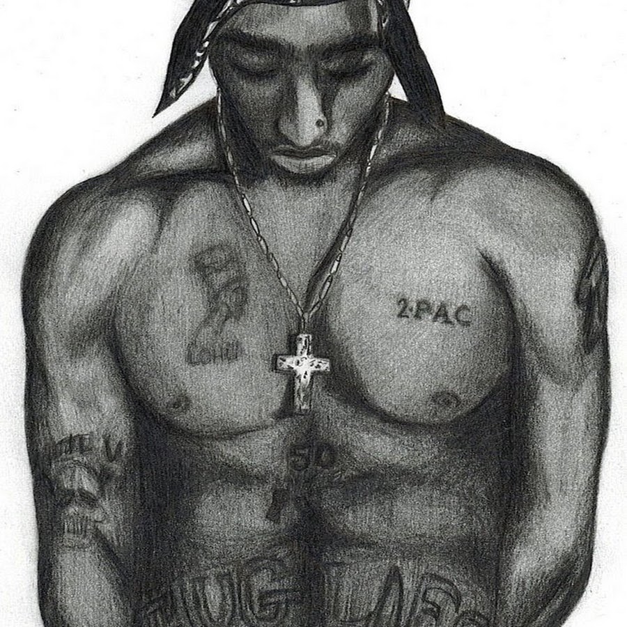 Тату 2pac эскизы