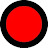 Красный круг в черном круге