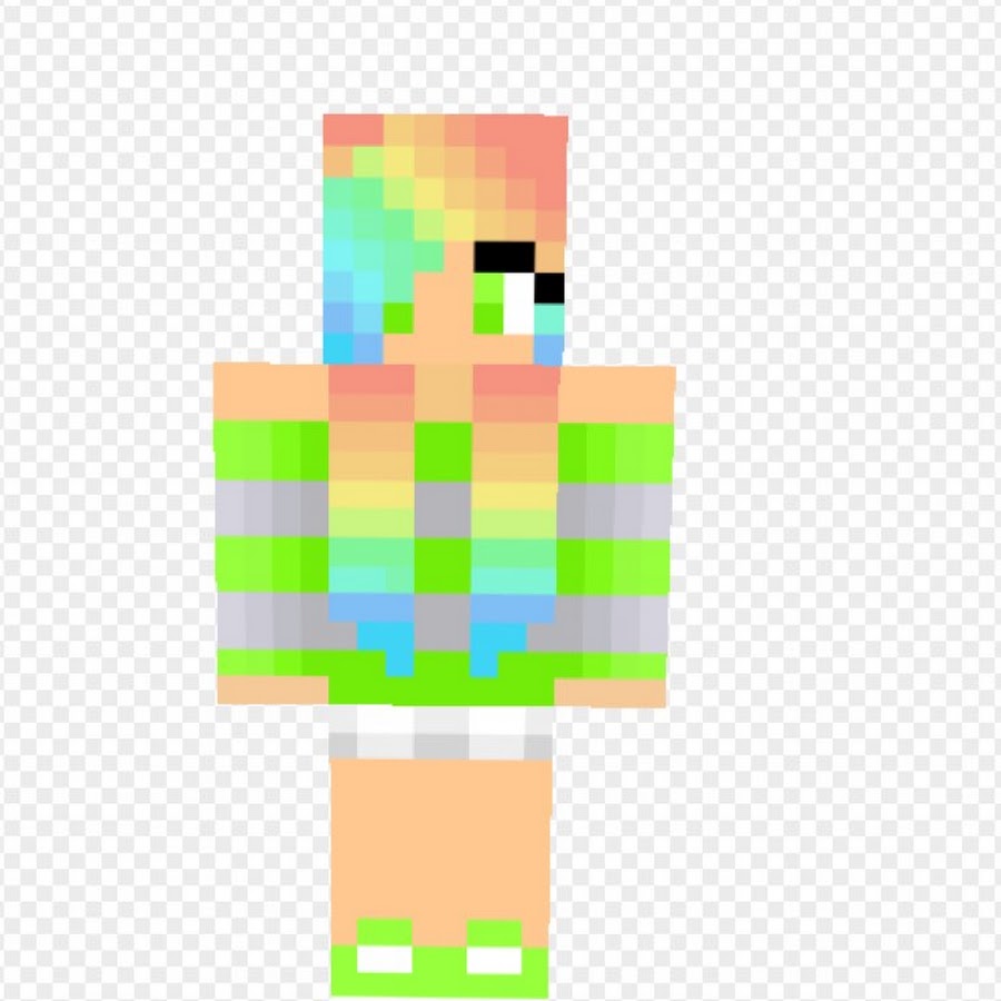 Как нарисовать девочку из майнкрафта