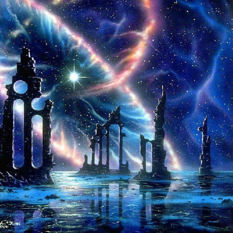 Космический храм арт