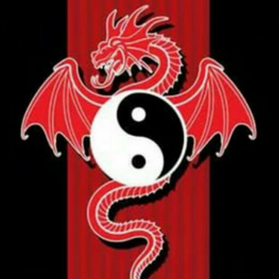 Инь Ян китайский дракон