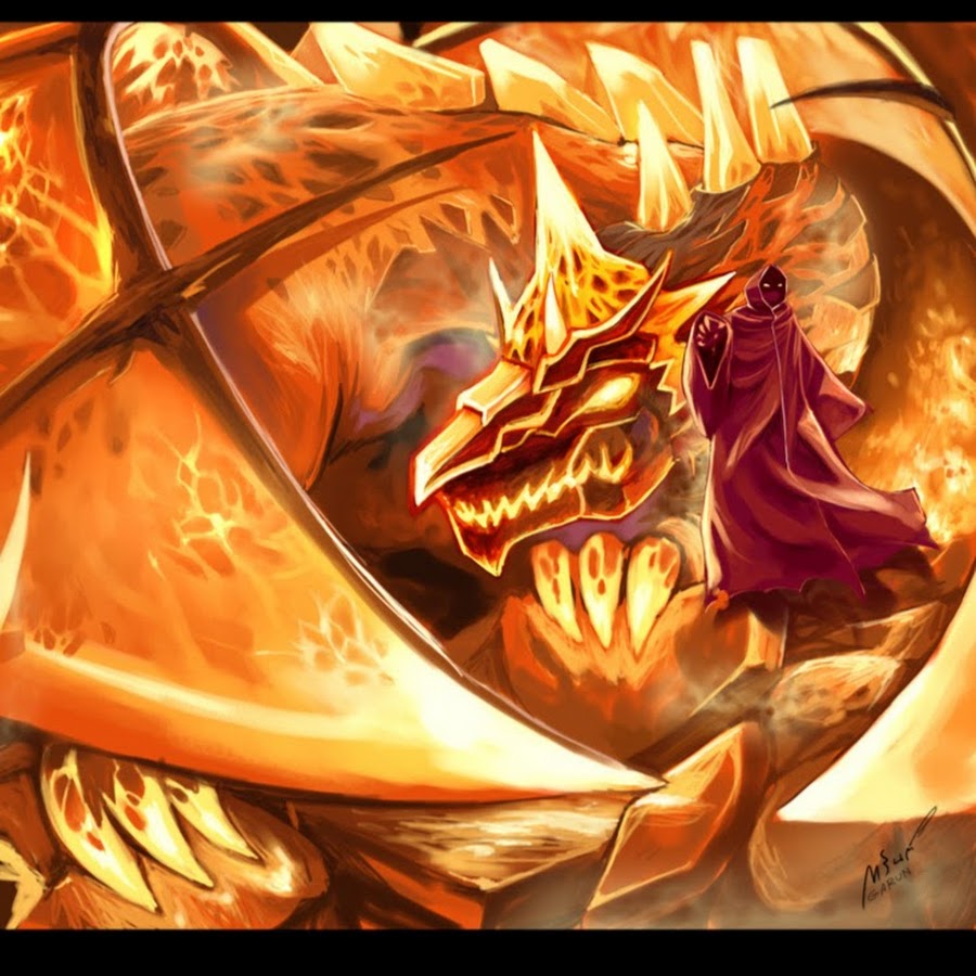 Огненный дракон из аниме