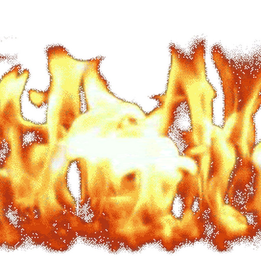 Анимация огонь на прозрачном фоне для презентаций