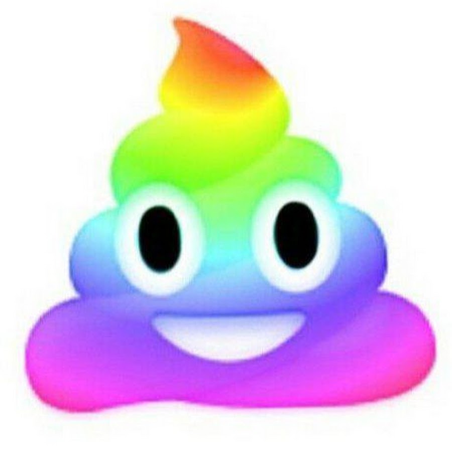 Как нарисовать радужную какашку