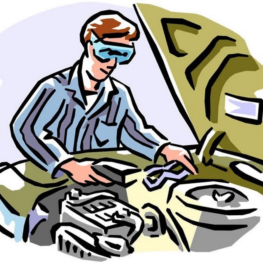 Механик профессия рисунок