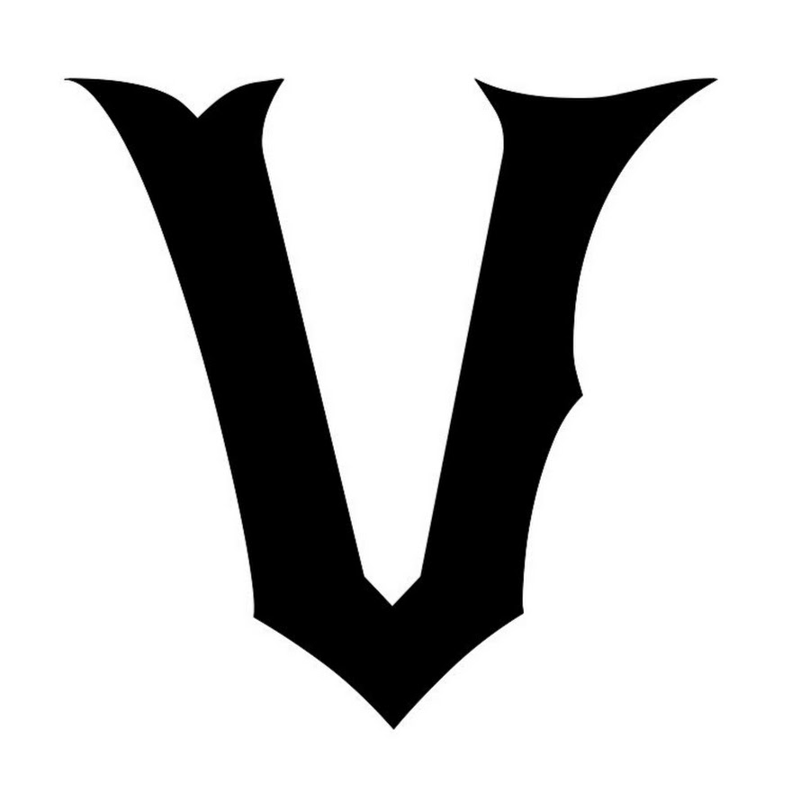 V. Буква v. Красивая буква v. Черная буква v. Готическая буква v.
