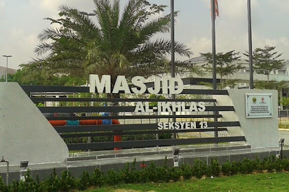 masjid seksyen 13 shah alam