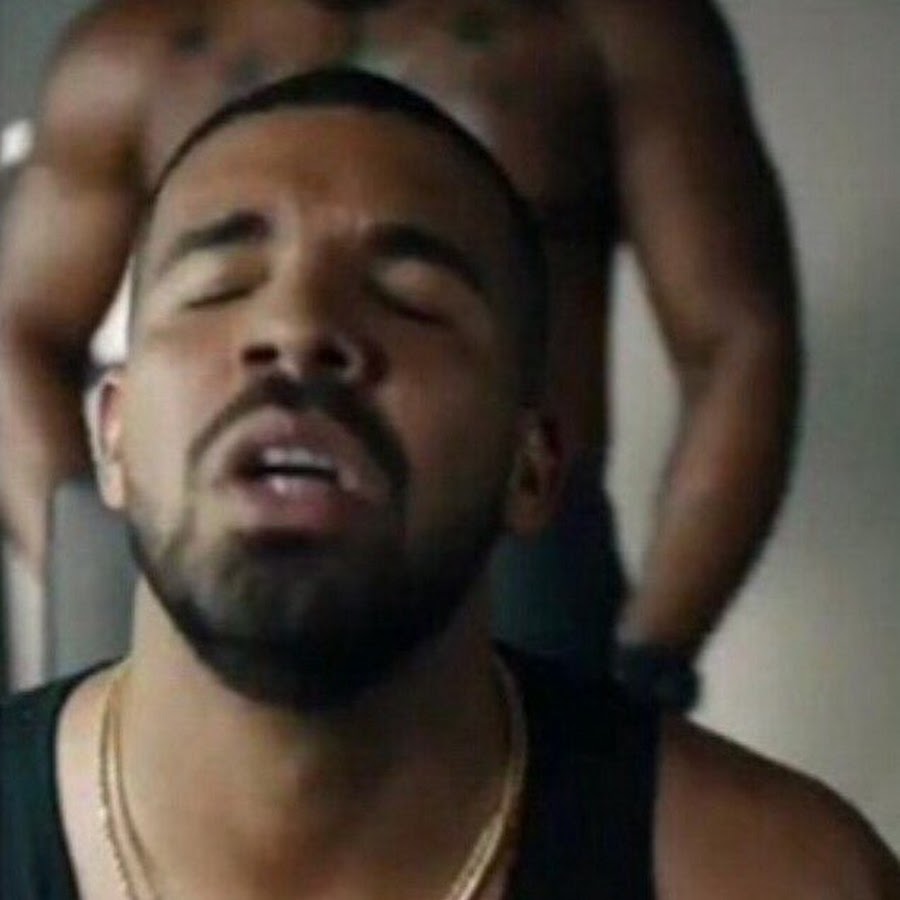 Drake with cum on his face