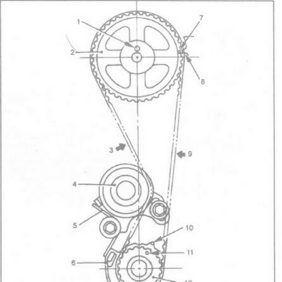 D4bh метки грм схема