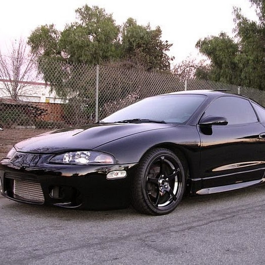 Mitsubishi Eclipse 1999 черный