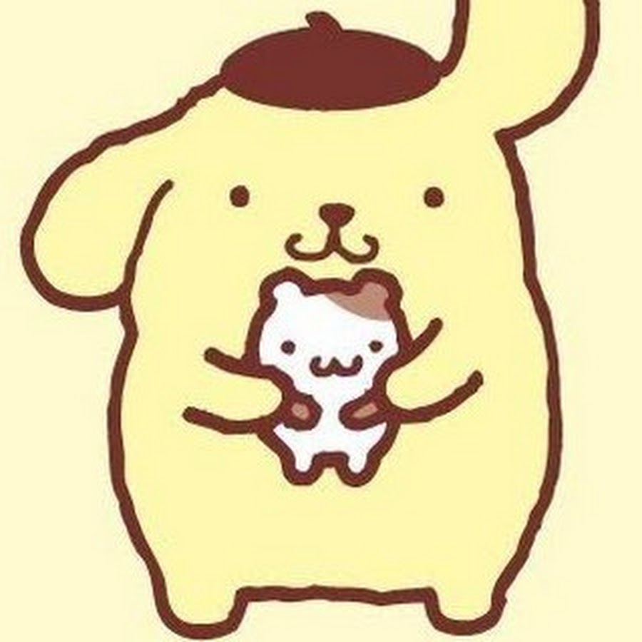 Желтая собака из хеллоу китти. Помпом Пурин. Санрио Пурин. Санрио персонажи Пурин. Помпомпурин из Санрио