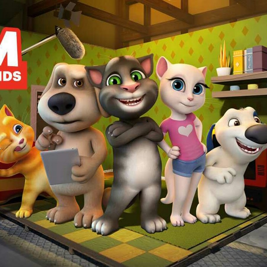 Картинки говорящий том и друзья