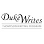 Thompson Writing Program - @DukeDeliberations YouTube Profile Photo