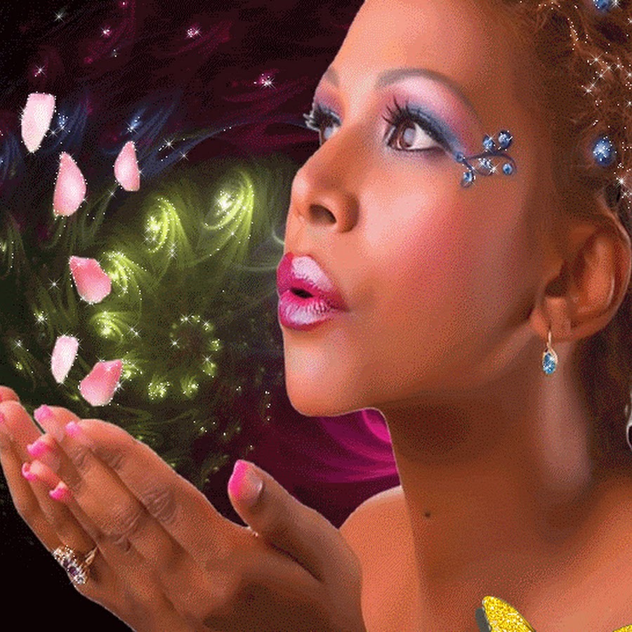 Воздушный поцелуй картинки гифки