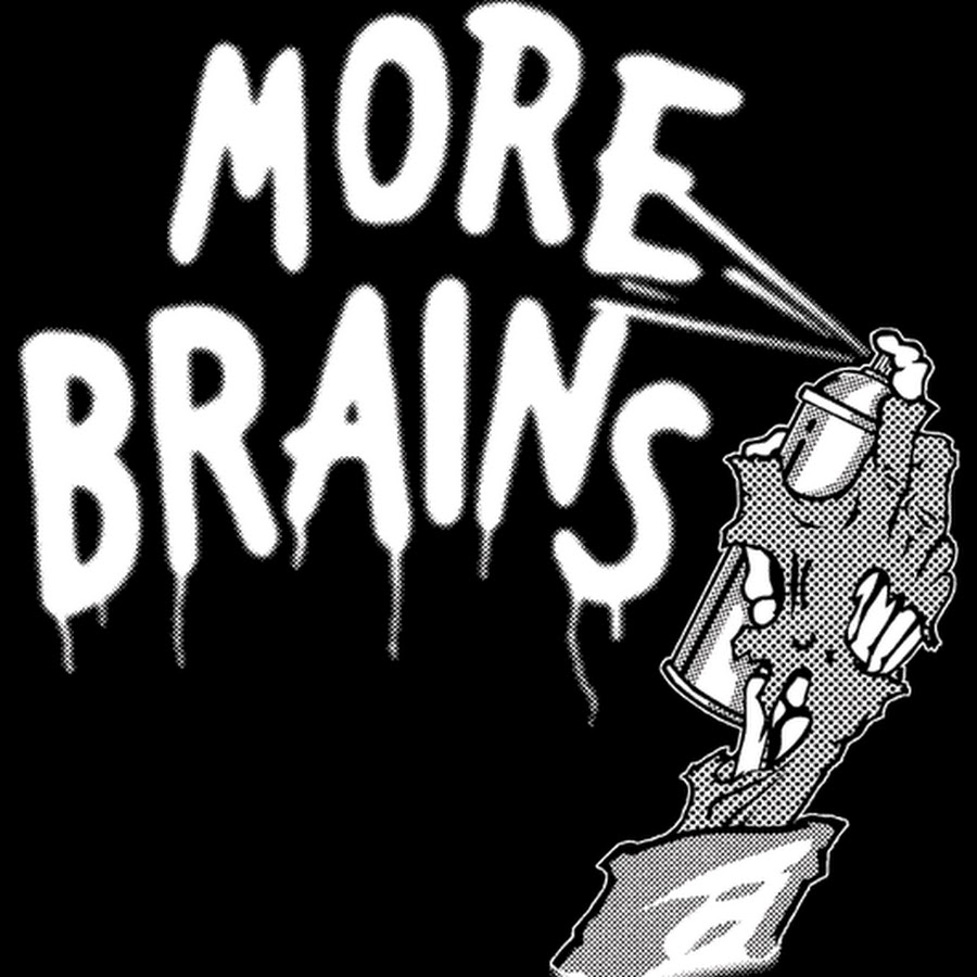 More brains. Mad sin трафарет. Мозги свежие мозги Возвращение живых мертвецов.