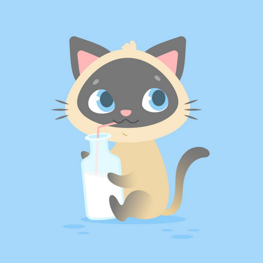 Котики мультяшные