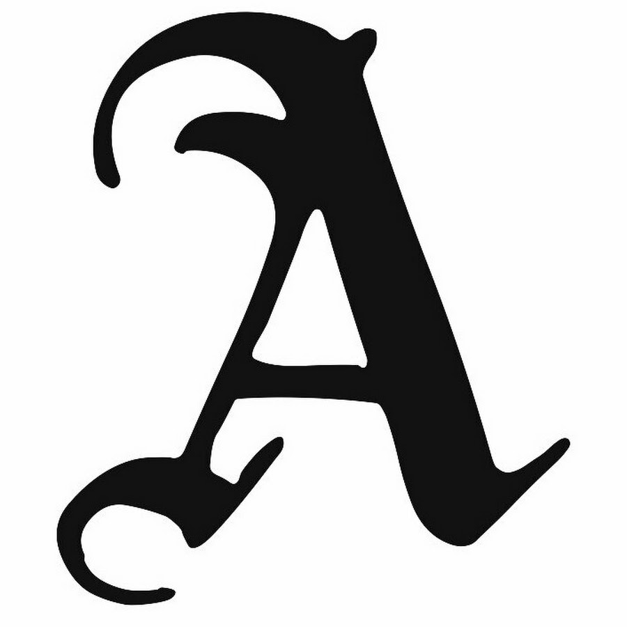 Буква а на черном фоне картинка