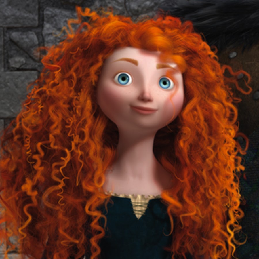 Картинка кудрявая принцесса