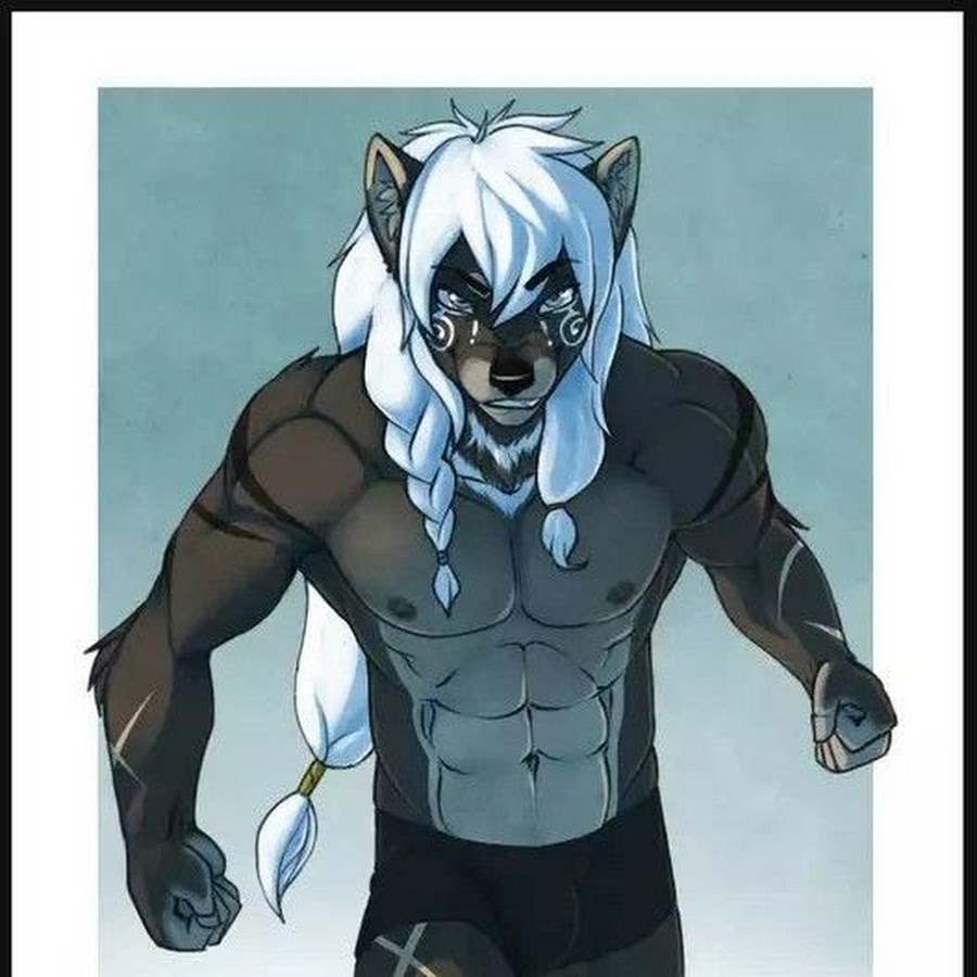 Furry волк feralise