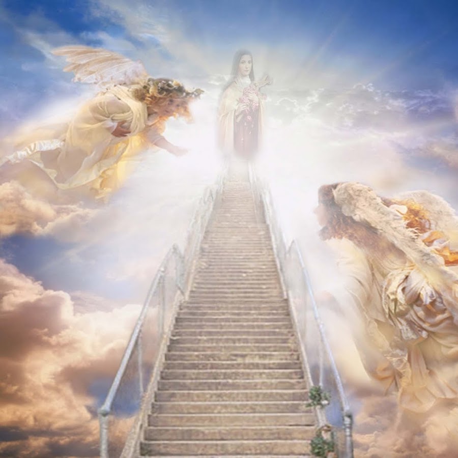 Картины рая на небесах