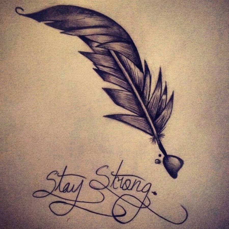 Stay strong тату эскиз