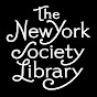 The New York Society Library - @nysoclib YouTube Profile Photo