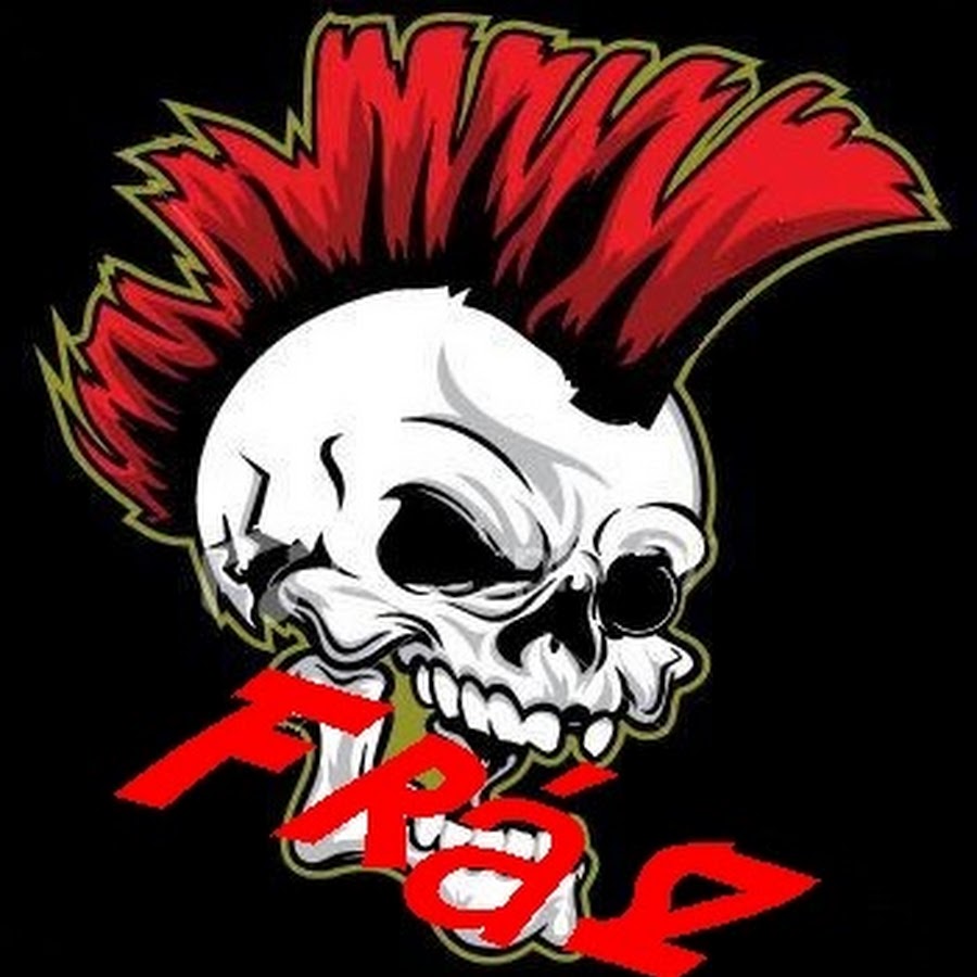 Череп с ирокезом картинки