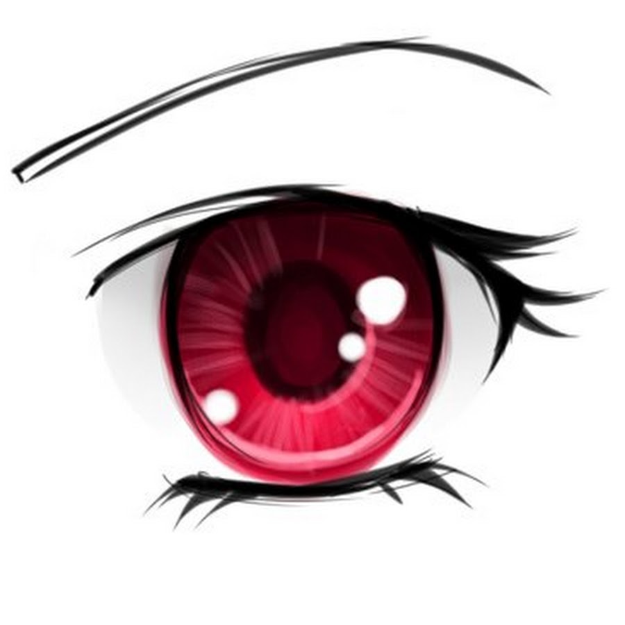 Как нарисовать глаз гуля