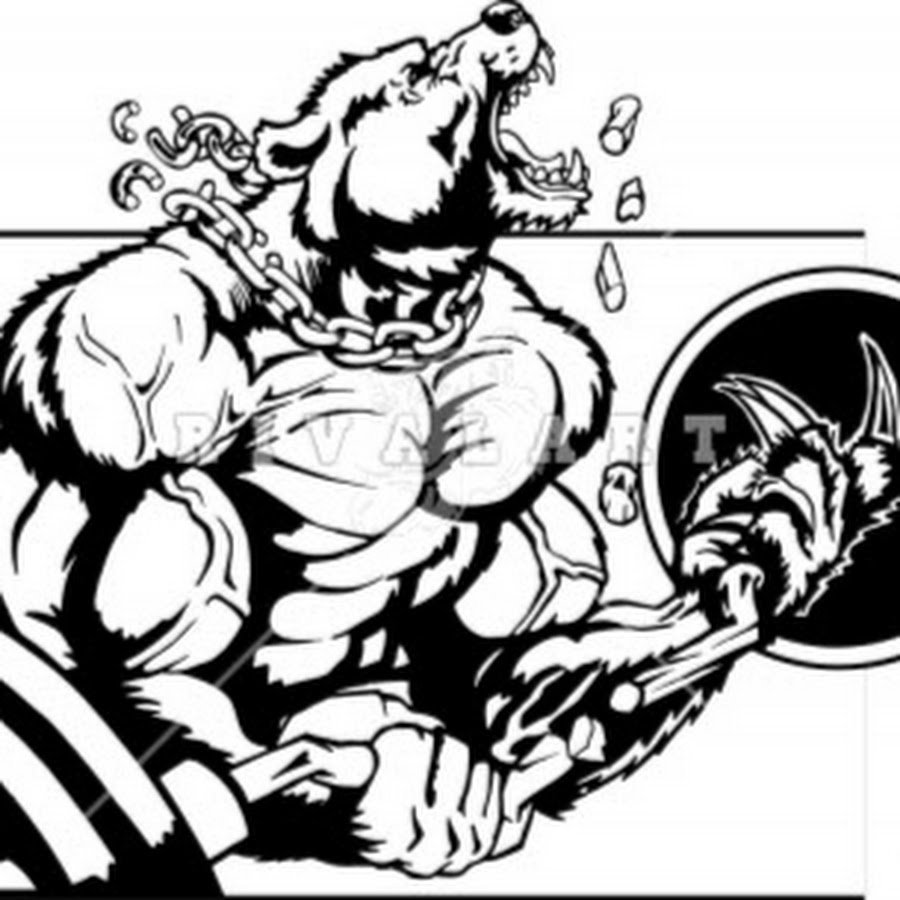 Армрестлинг рисунок карандашом