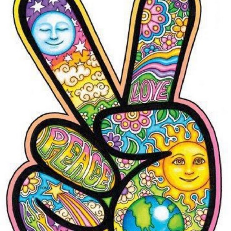 Peace хиппи