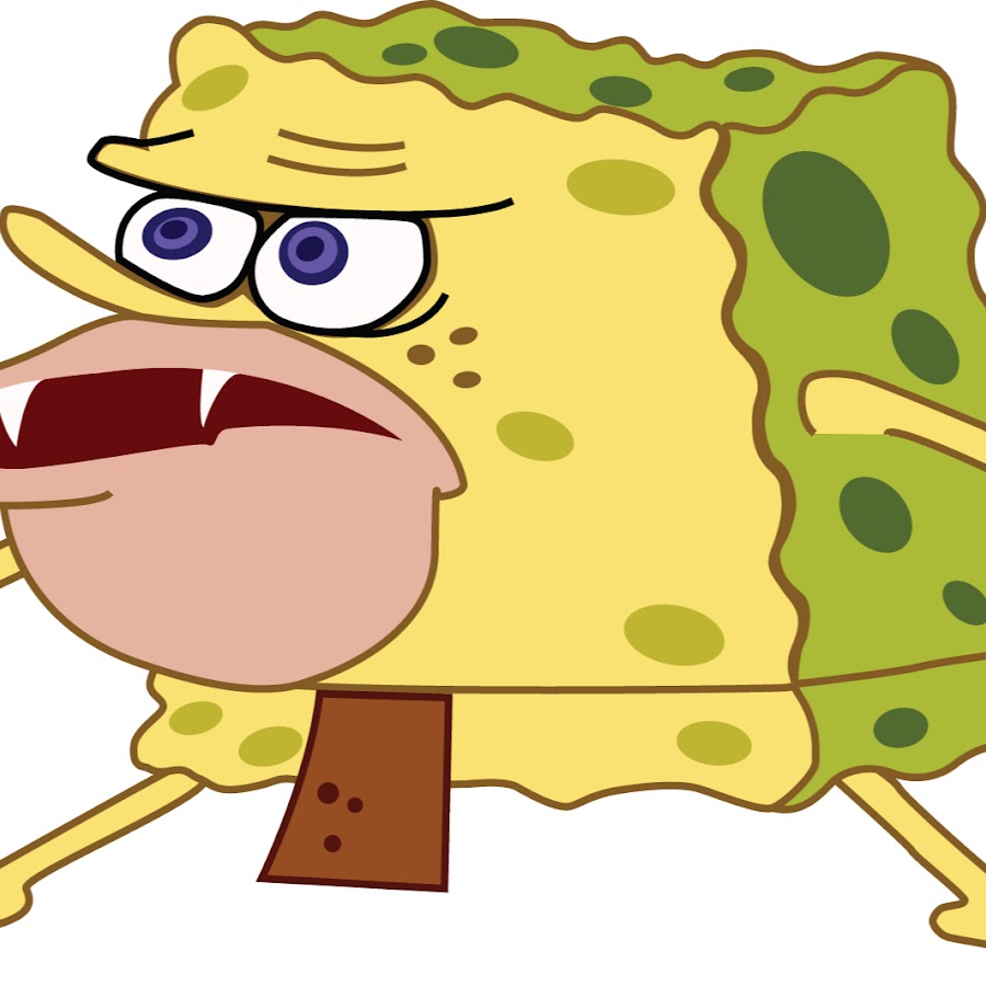 Спанч боб неандерталец картинка