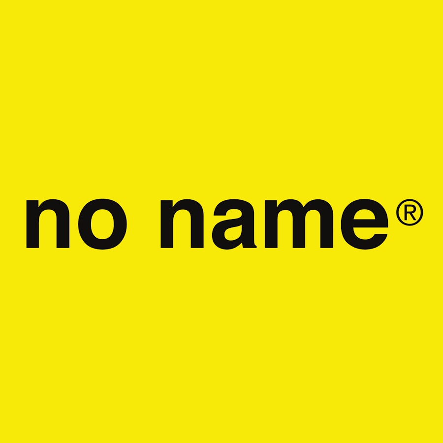 No name. Noname бренд. No name brand. No name logo.